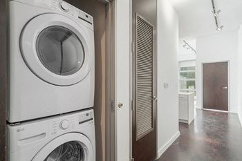 Full-sized washer and dryer